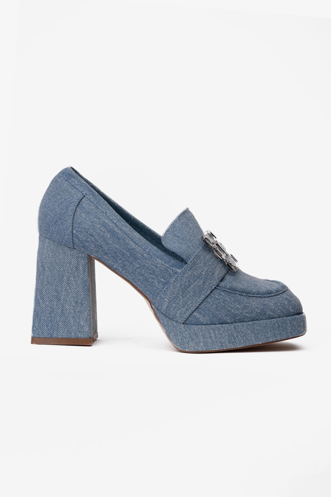 Mocasín Mujer Azul Ivette Apóstol Apóstol